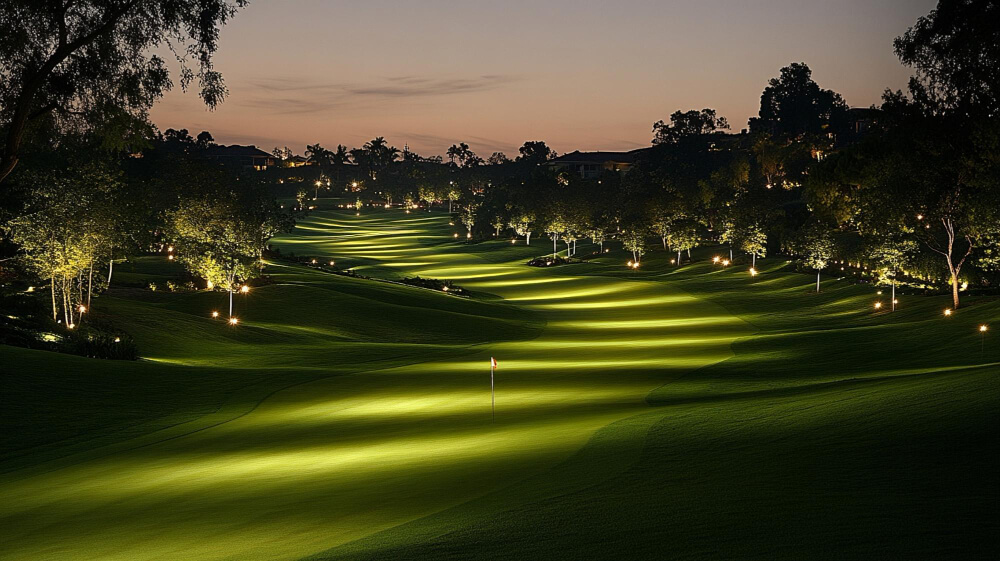 Golf Lighting Banner